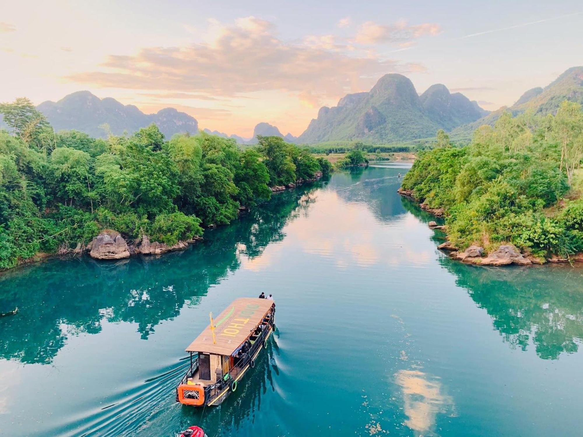 Palafita Bungalow Phong Nha Ngoại thất bức ảnh